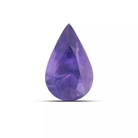 Carat Pear Natural Violet Sapphire